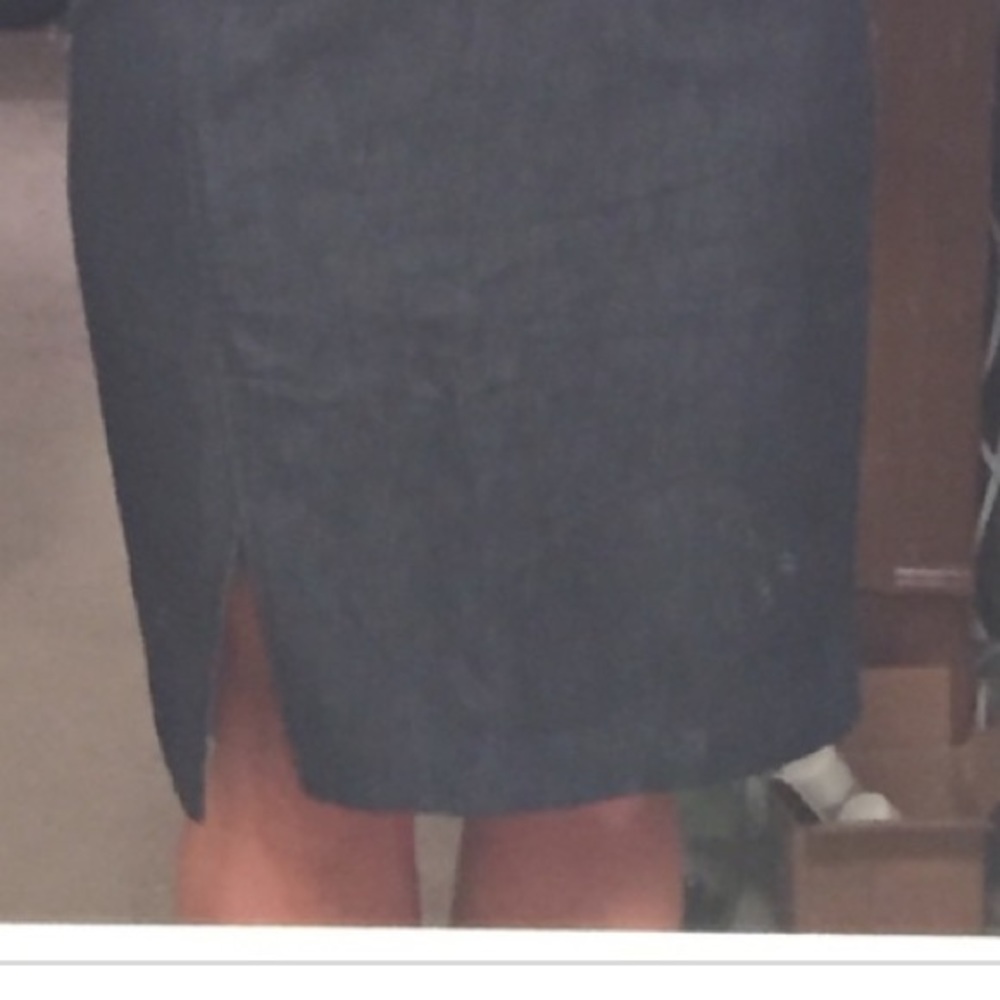 Express jean pencil skirt
